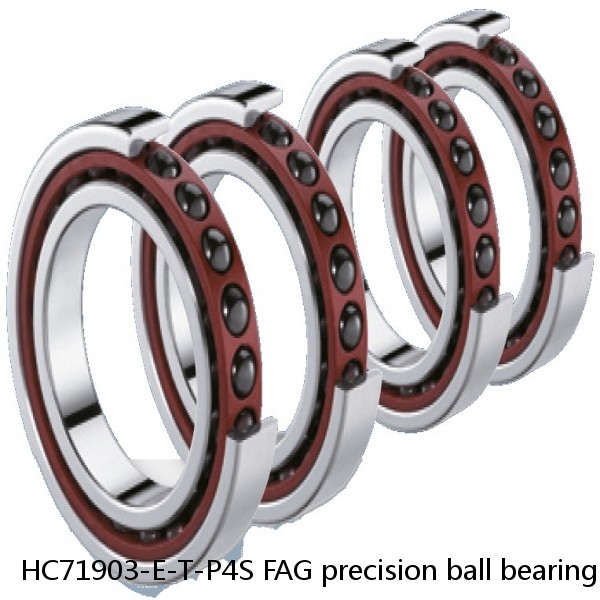 HC71903-E-T-P4S FAG precision ball bearings