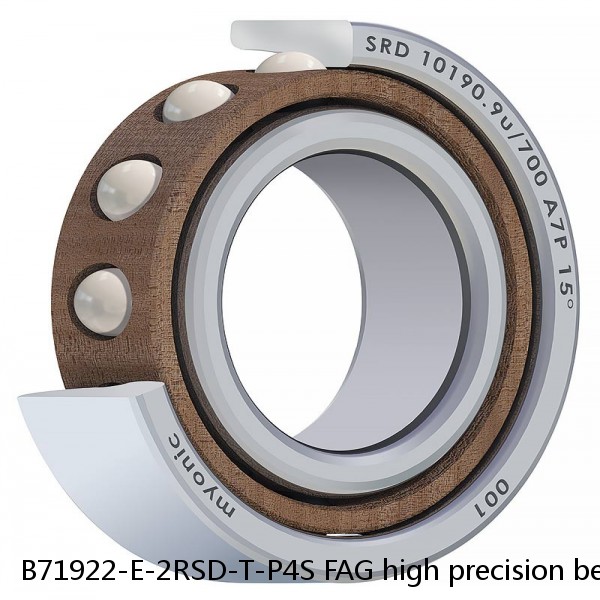 B71922-E-2RSD-T-P4S FAG high precision bearings