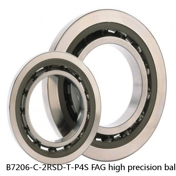 B7206-C-2RSD-T-P4S FAG high precision ball bearings